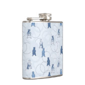 patroon met een grizzly beer heupfles (Rechts)