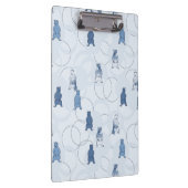 patroon met een grizzly beer klembord (Rechts)