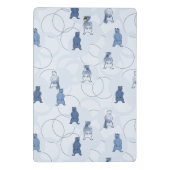 patroon met een grizzly beer mini klembord (Achterkant)