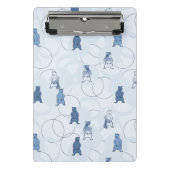 patroon met een grizzly beer mini klembord (Voorkant)