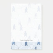 patroon met een grizzly beer post-it® notes (Voorkant)