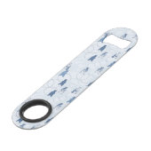 patroon met een grizzly beer speed flessenopener (Voorkant Gekanteld)