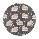 patroon met een klein beer slapen snijplank (Voorkant)