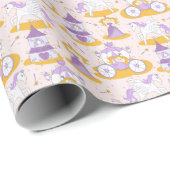 patroon met een prinses cadeaupapier (Rol Hoek)