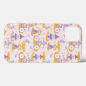 patroon met een prinses Case-Mate iPhone case (Achterkant (horizontaal))