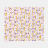 patroon met een prinses fleece deken (Voorkant (Horizontaal))