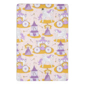 patroon met een prinses mini klembord (Achterkant)