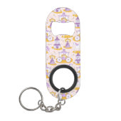 patroon met een prinses sleutelhanger flessenopener (Voorkant)