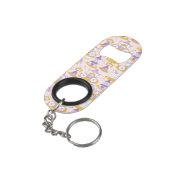 patroon met een prinses sleutelhanger flessenopener (Achterkant Gekanteld)