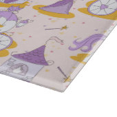 patroon met een prinses snijplank (Hoek)