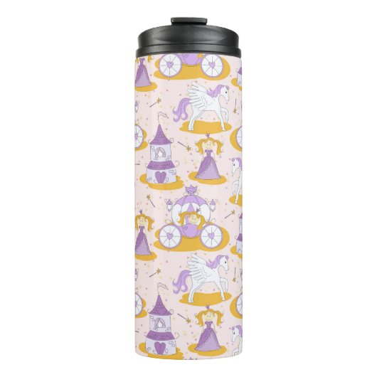 patroon met een prinses thermosbeker (Voorkant)