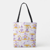 patroon met een prinses tote bag (Achterkant)