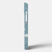 patroon met een schattig polair Case-Mate iPhone case (Achterkant / Links)