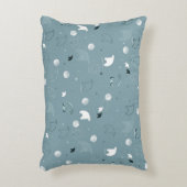 patroon met een schattig polair decoratief kussen (Voorkant(Verticaal))