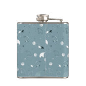 patroon met een schattig polair heupfles (Achterkant)