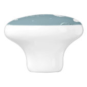 patroon met een schattig polair keramische knop (Zijkant)