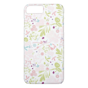 patroon met florale weergave 	iPhone 8/7 plus hoesje
