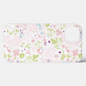 patroon met florale weergave Case-Mate iPhone case (Achterkant (horizontaal))