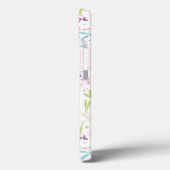 patroon met florale weergave Case-Mate iPhone case (Achterkant / Links)