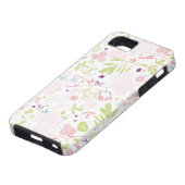 patroon met florale weergave Case-Mate iPhone case (Onderkant)
