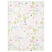 patroon met florale weergave klembord (Achterkant)