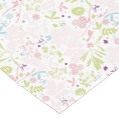 patroon met florale weergave korte tafelloper (Hoek)