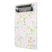 patroon met florale weergave mini klembord (Angled2)