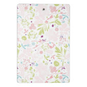 patroon met florale weergave mini klembord (Achterkant)