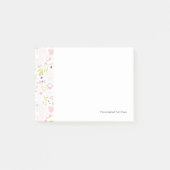 patroon met florale weergave post-it® notes (Voorkant)