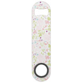 patroon met florale weergave speed flessenopener (Voorkant)