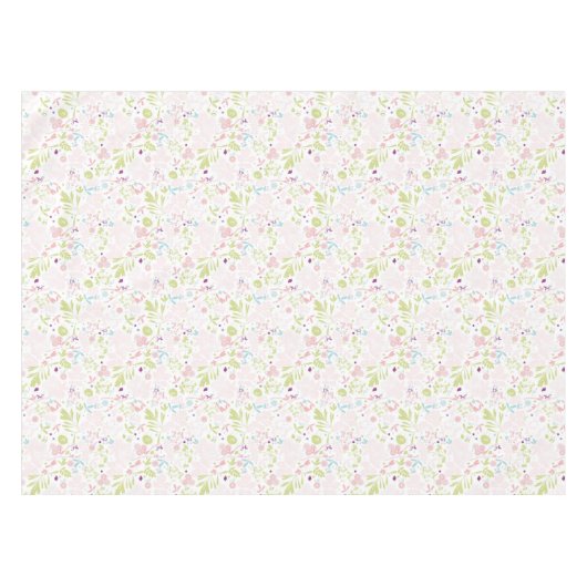 patroon met florale weergave tafelkleed (Voorkant (Horizontaal))