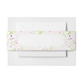 patroon met florale weergave uitnodigingen wikkel (Voorkant Voorbeeld)