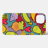 Patroon met fruit en groenten Case-Mate iPhone case (Achterkant (horizontaal))