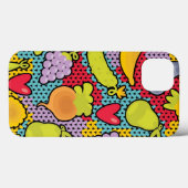 Patroon met fruit en groenten Case-Mate iPhone case (Achterkant (horizontaal))