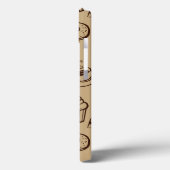 Patroon met gebak, desserts en bakkerij Case-Mate iPhone case (Achterkant / Links)