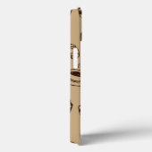 Patroon met gebak, desserts en bakkerij Case-Mate iPhone case (Achterkant / Rechts)
