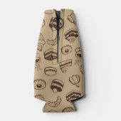 Patroon met gebak, desserts en bakkerij flesjeskoeler (Achterkant)