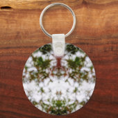 Patroon met gefaseerde caleidoscoop sleutelhanger (Voorkant)