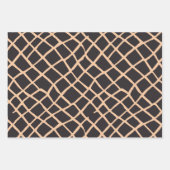 Patroon met geïnspireerde Afrikaanse traditie Inpakpapier Vel (Voorkant 2)