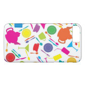 Patroon met gekleurde keukenspullen Case-Mate iPhone case (Achterkant (Horizontaal))