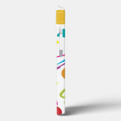 Patroon met gekleurde keukenspullen Case-Mate iPhone case (Achterkant / Links)
