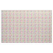 Patroon met gekleurde keukenspullen stof (Yard (91,4 cm))