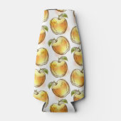 Patroon met gele appel flesjeskoeler (Voorkant)