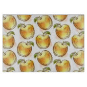 Patroon met gele appel snijplank (Voorkant)
