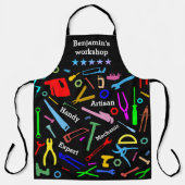 Patroon met gereedschap schort (Voorkant)