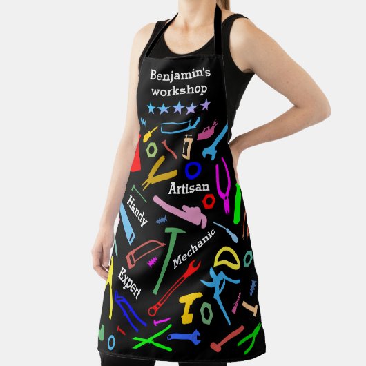 Patroon met gereedschap schort (Insitu)