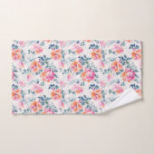 Patroon met geschilde Rozen Bad Handdoek (Handdoek)