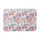 Patroon met geschilde Rozen Badmat (Voorkant)