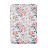 Patroon met geschilde Rozen Badmat (Voorkant Verticaal)