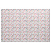 Patroon met geschilde Rozen Stof (Yard (91,4 cm))